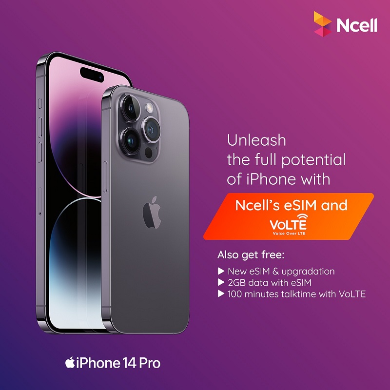 Ncell VoLTE on iOS