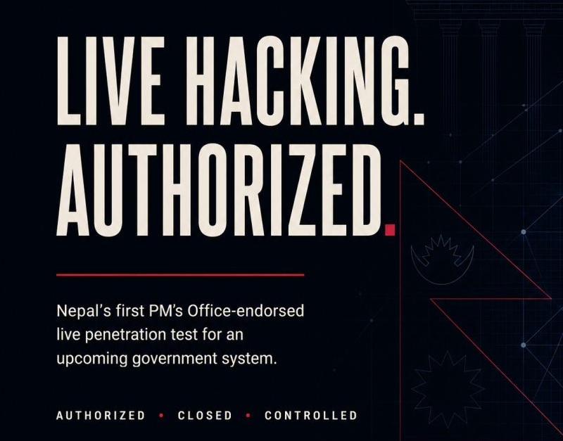 Nepal Authorizes Live Ethical Hacking of Government Systems: A Milestone for GovTech