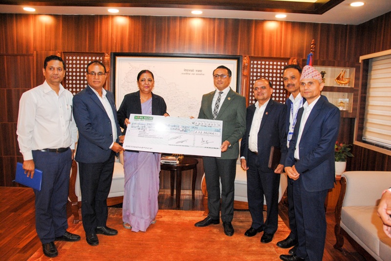 Nepal Telecom Employees Donate Over NPR 20 Million For Bhote Koshi Flood Victims