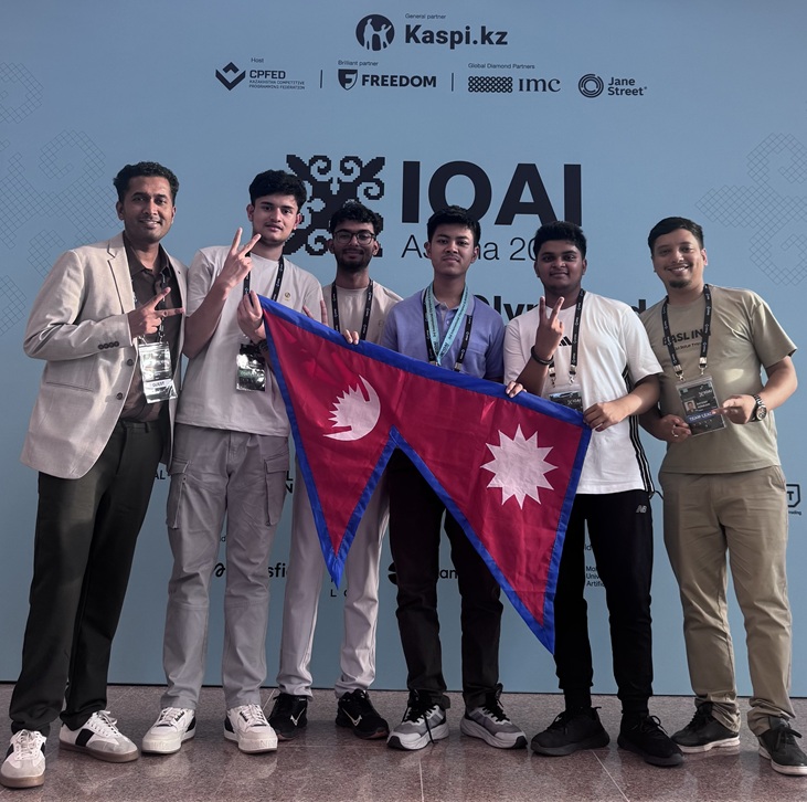 Nepal Wins First-Ever Medal at International AI Olympiad 2026 in Astana