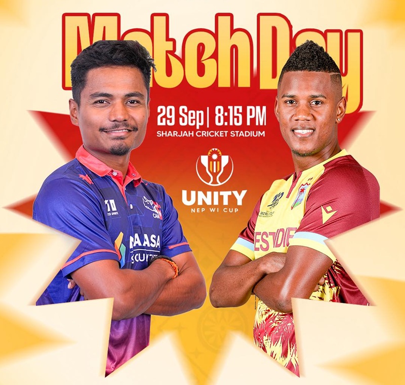 Nepal vs West Indies Second T20