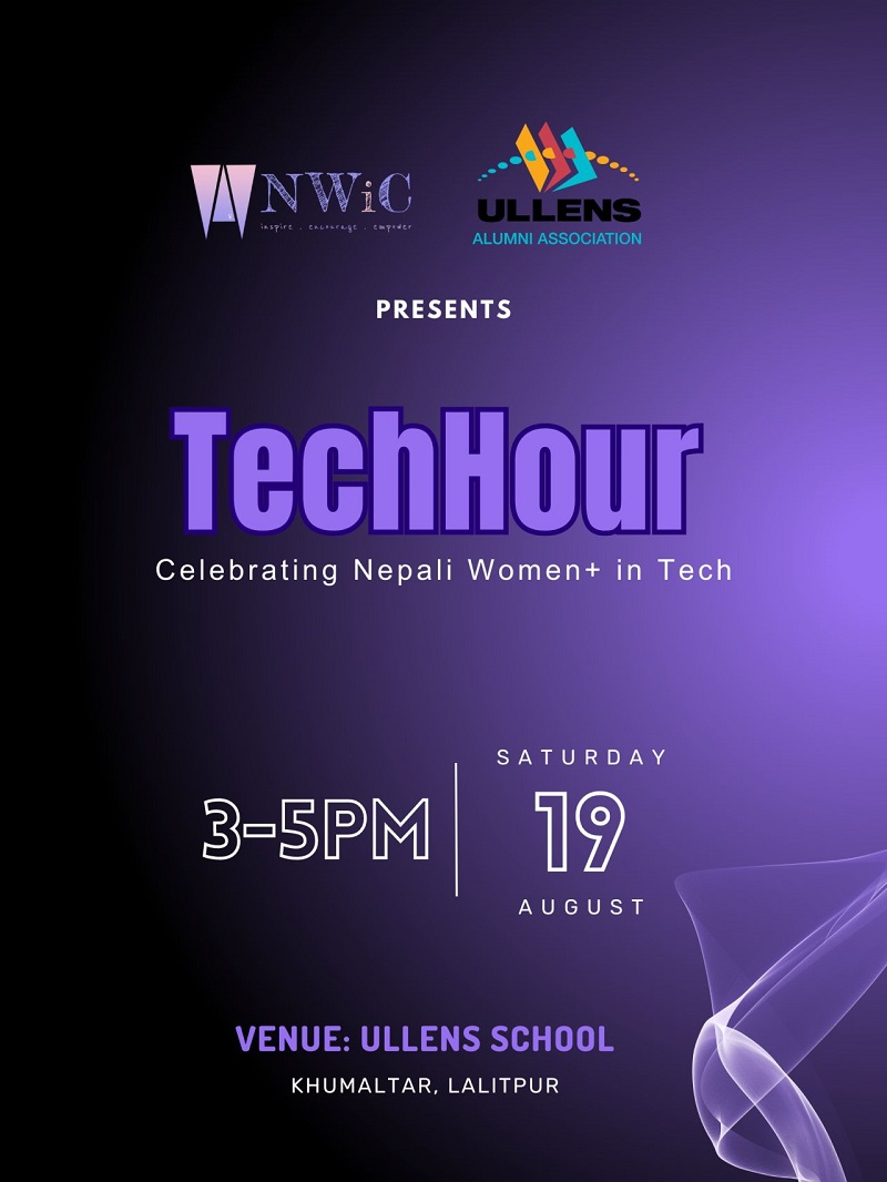 Nepali women in computing tech hour event