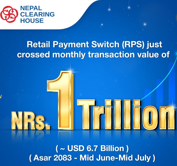 Nepal’s Retail Payment Switch Crosses NPR 1.2 Trillion in Monthly Volume
