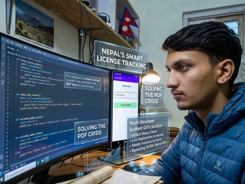 Nepal's Smart License Tracking