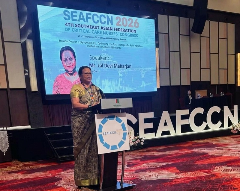 Grande International Hospital Nursing Director Lal Devi Maharjan Represents Nepalese Critical Care at SEAFCCN Conference in Malaysia
