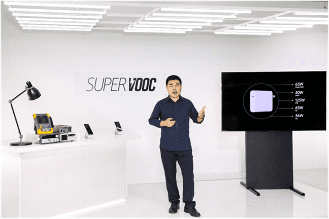 OPPO launches 125Wflash
