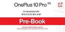 OnePlus 10 Pro 5G Pree-Booking