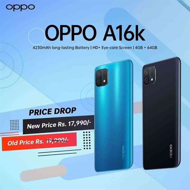 Oppo A16K Price in Nepal