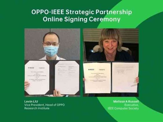 OPPO reach strategic partnership with IEEE to deepen international academic exchanges