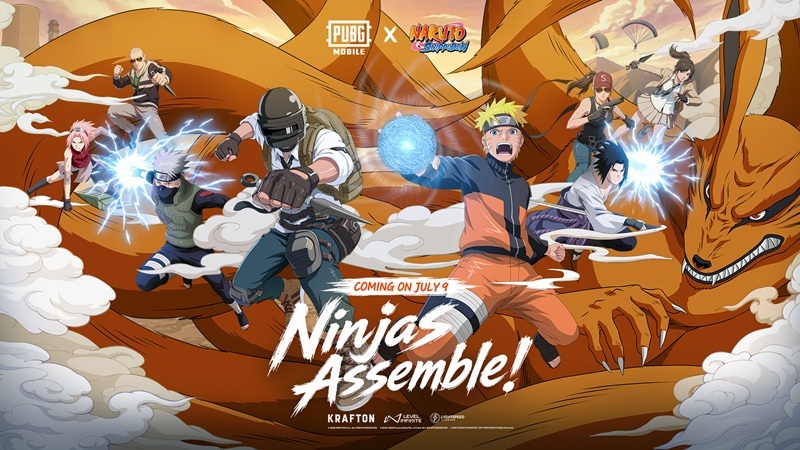 PUBG Mobile x Naruto Shippuden: Massive Version 4.5 Crossover Event Revealed
