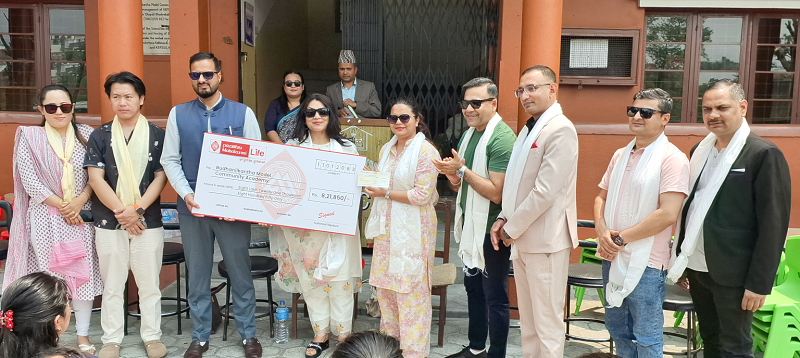 Prabhu Mahalaxmi Financial Donation Budhanilkantha