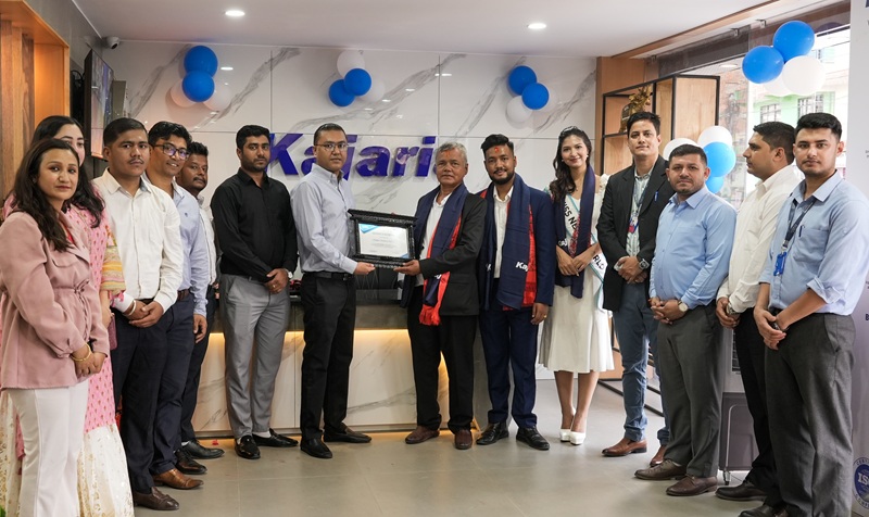 Pradhan Hardware Gallery Opens as Authorized Kajaria Ramesh Tiles Dealer