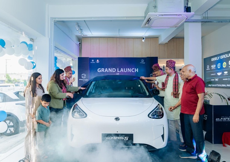 Proton Opens 11th Outlet in Birgunj, Unveils All-New e.MAS 5 EV