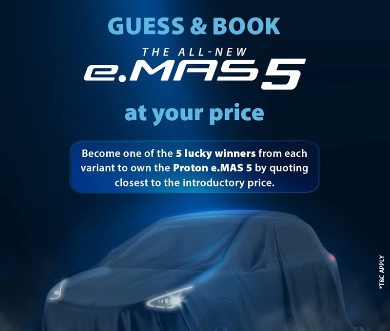 Proton e.MAS 5 Bookings Open in Nepal: Jagdamba Motors Introduces Price Prediction Contest