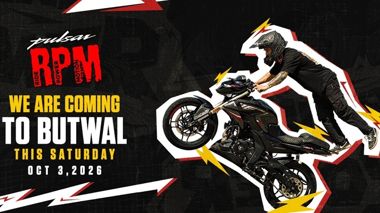 Pulsar RPM to Hit Butwal: A Thrilling Celebration of Youth Energy and Street Culture