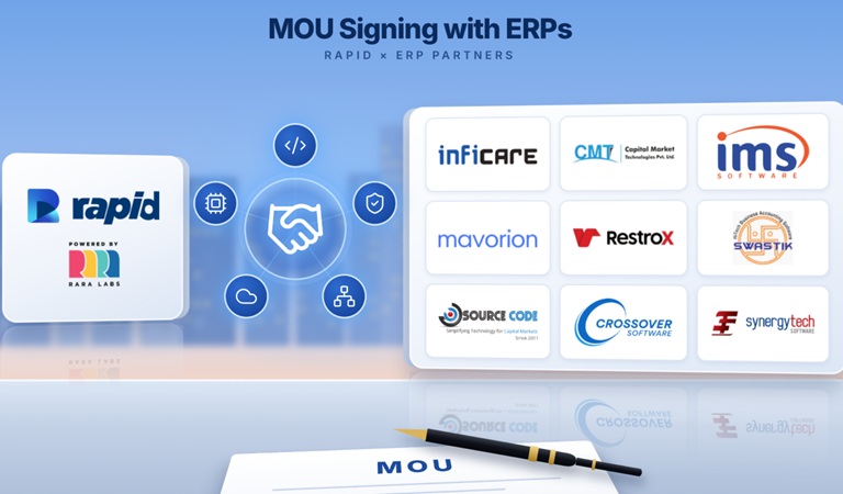 Rapid Tech Partners with 9 Leading Nepalese ERP Providers to Integrate API Banking
