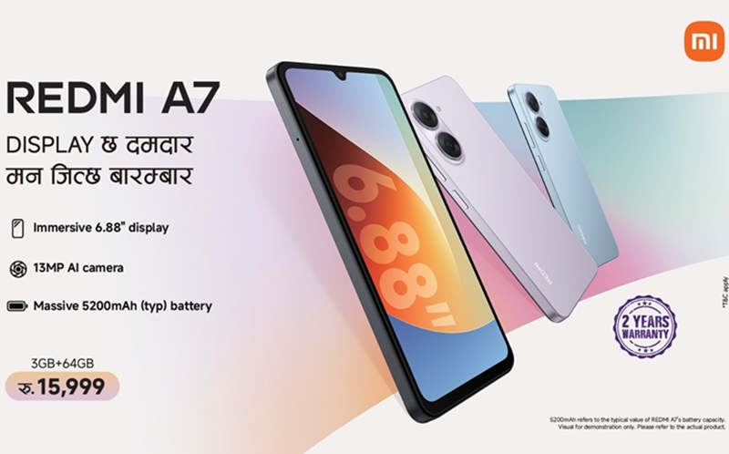 Redmi A7 Launched in Nepal