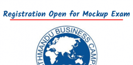 Registration Open for Mockup Exam