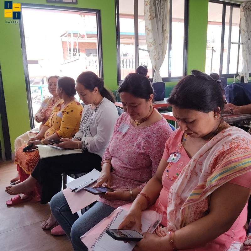 SAFER Nepal's Tech for Moms Workshop