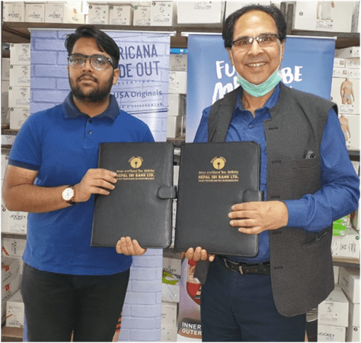 SBI Bank MOU With Comfort Nepal Traders