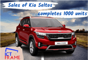 Sales of Kia Seltos