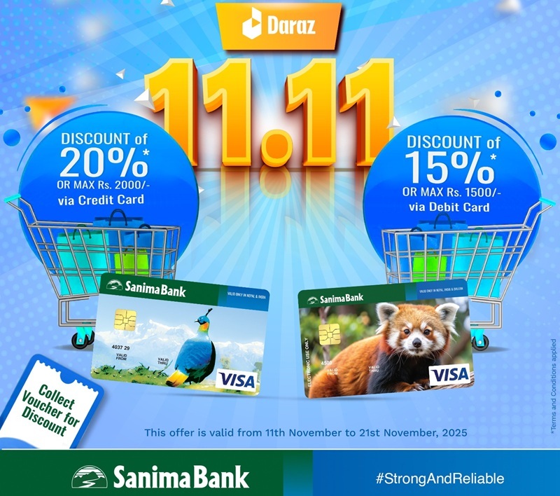 Sanima Bank Collaborate with Daraz