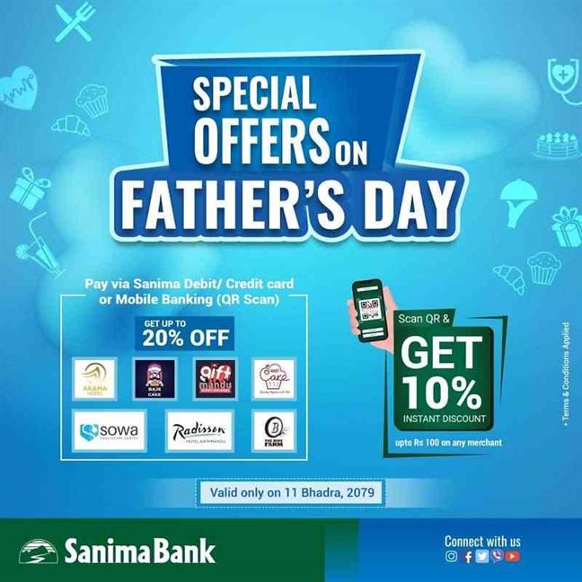 Sanima Bank Father's Day