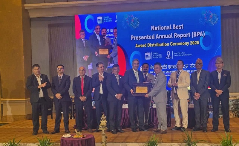 Shikhar Insurance Wins ICAN Gold Award for Excellence in Transparency and Financial Reporting