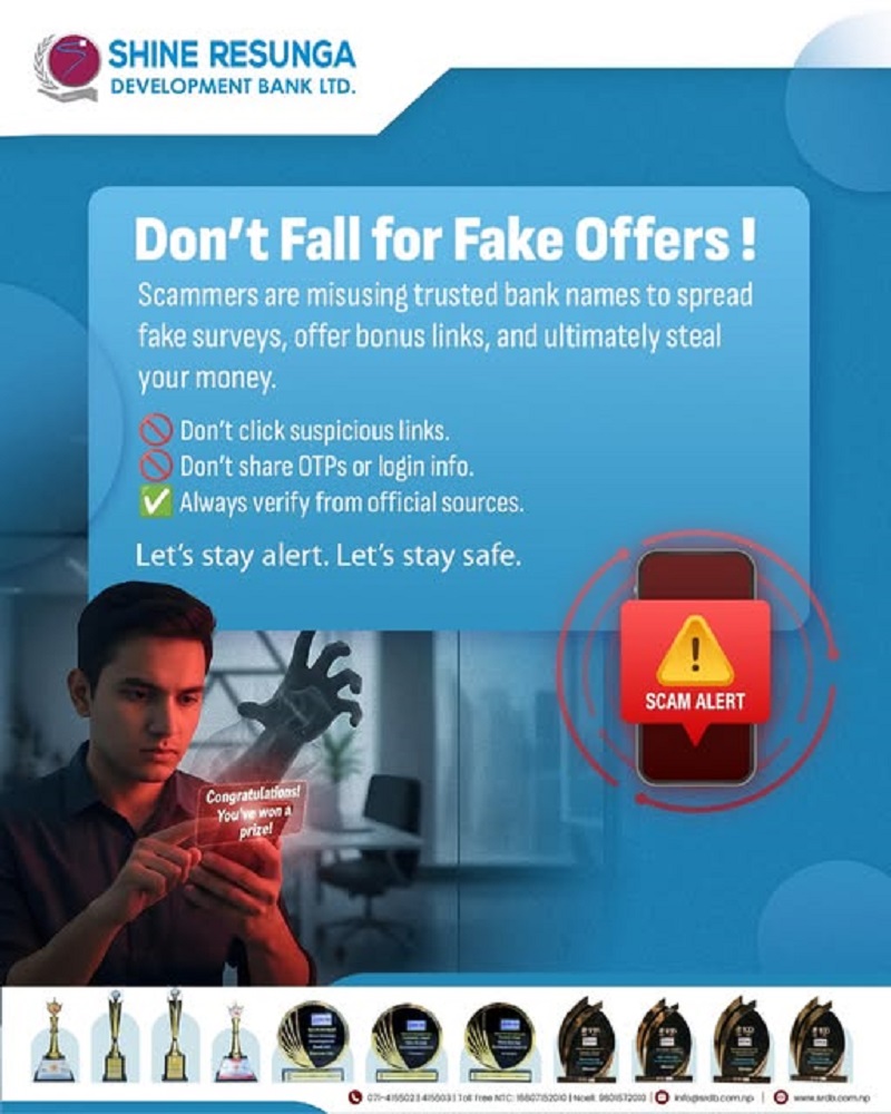 Shine Resunga Issue Scam Alert