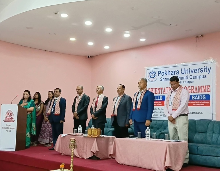 Shramik Shanti Campus Hosts Orientation For BAIDS, BCSIT, and BALLB Programs