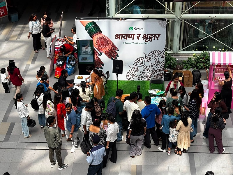 Shrawan ra Shringaar Festive Event Hosted by eSewa in Lalitpur to Celebrate Women