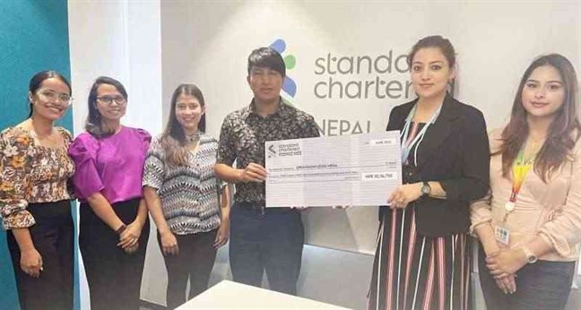 Standard Chartered donates