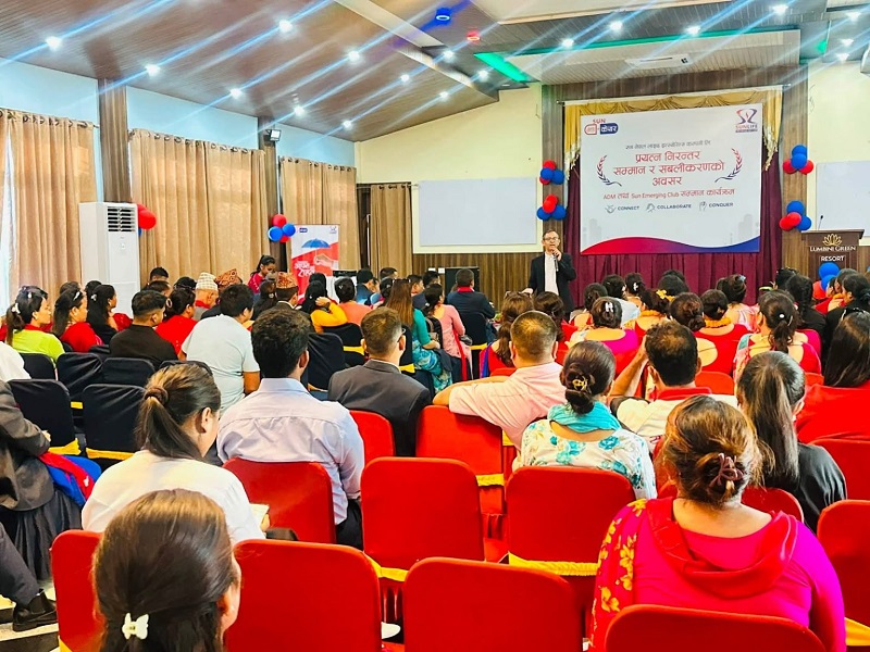 Sun Nepal Life Insurance Company Limited Organized Special Motivation Event and Honored Lumbini Province Agents