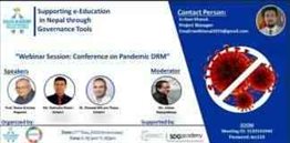 Webinar Session: Conference on Pandemic DRM
