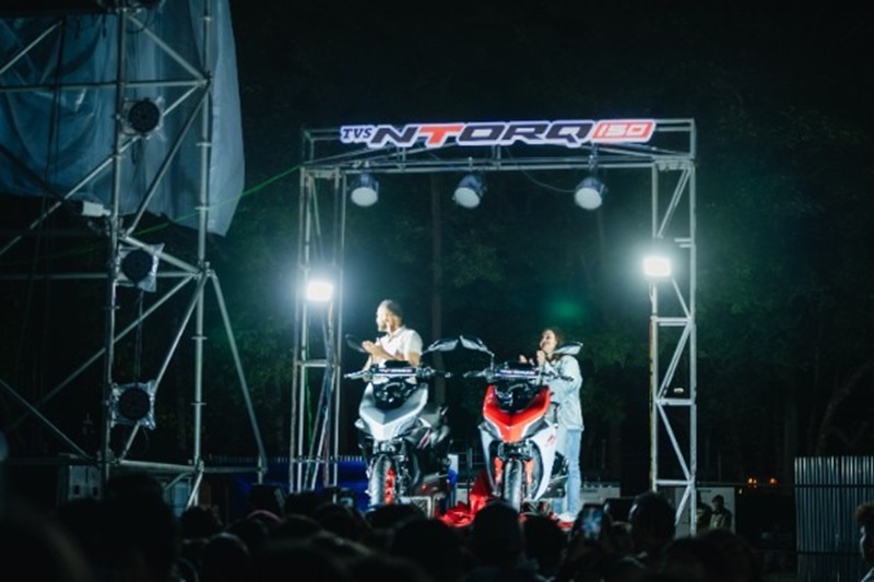 TVS NTORQ 150 Unveiled at Nepathya Live: Nepal’s First 150cc Hyper Sport Scooter