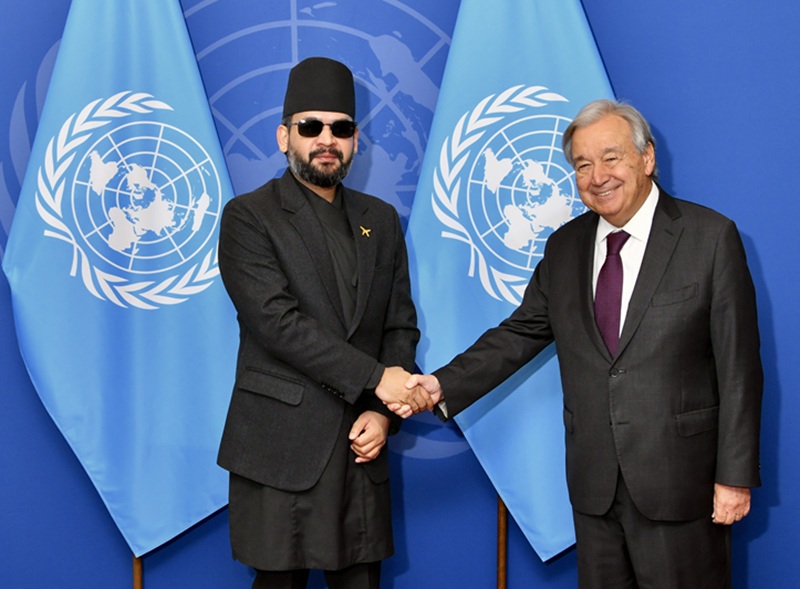 UN Secretary-General Guterres Meets PM Balen Shah, Assures Support for Nepal’s Climate Resiliency