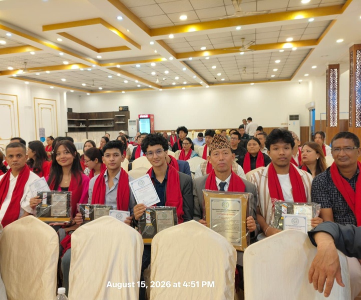 United Academy Honored by HISSAN Lalitpur for Top NEB Grade 12 GPA Achievers
