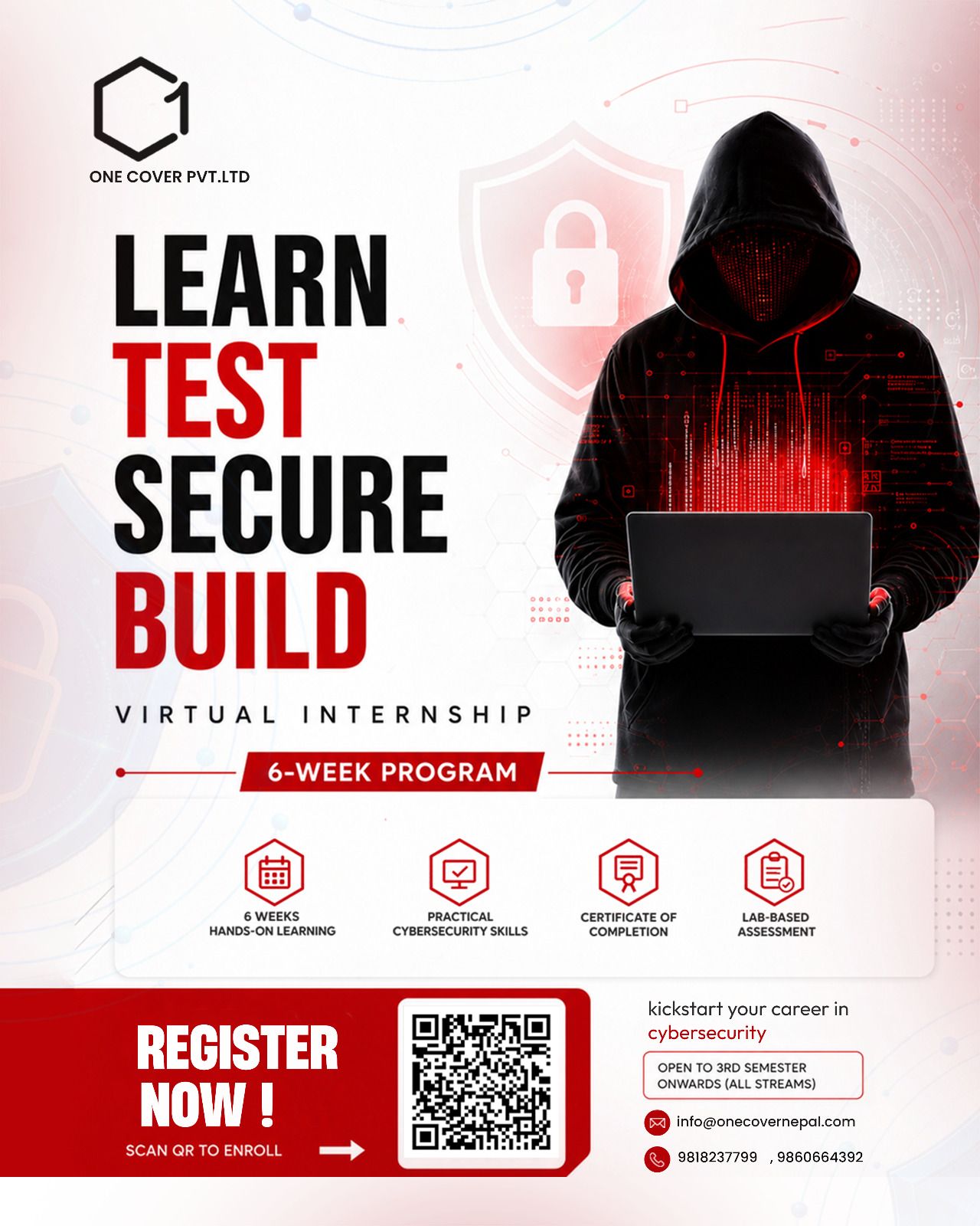 Unlocking Cybersecurity Careers in Nepal: What’s Inside One Cover’s Virtual Internship?