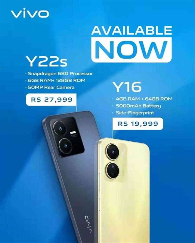 Vivo Y16 Available Now