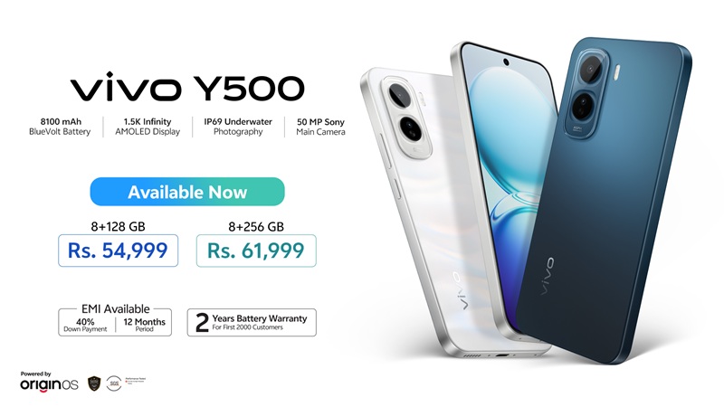 Vivo Y500 Launched in Nepal: Price, Features, and Massive 8100mAh Battery