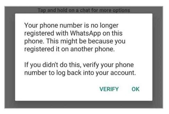 WhatsApp Scam