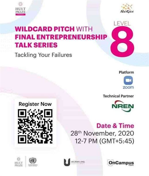 Wildcard Pitch With Final Enterpreneurship Talk Series