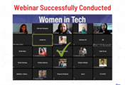 Women in Technology Webinar Conducted Successfully