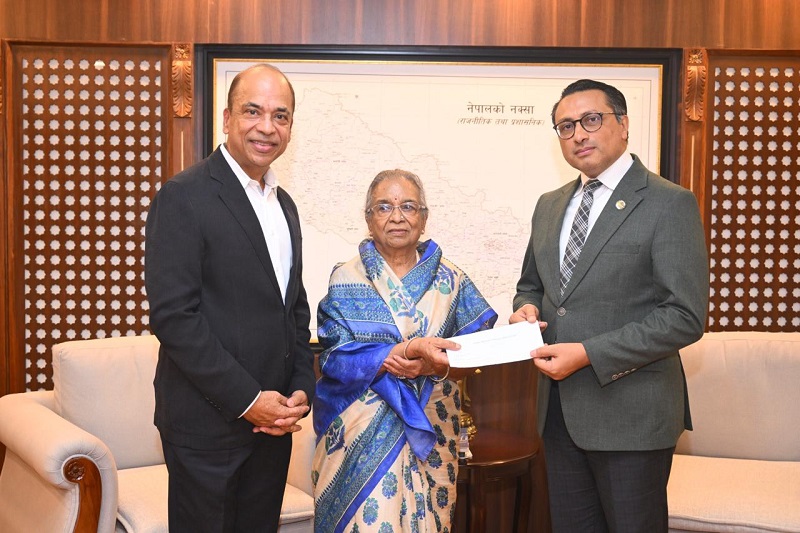 Hotel Yak & Yeti Contributes Rs 10.11 Million to Prime Ministers Disaster Relief Fund