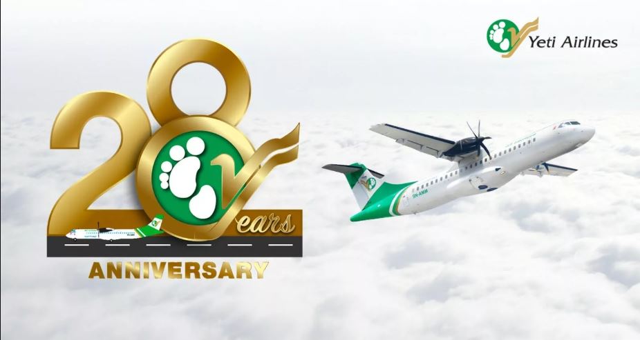 Yeti Airlines Celebrates 28 Years of Service and Milestone Passenger Achievements