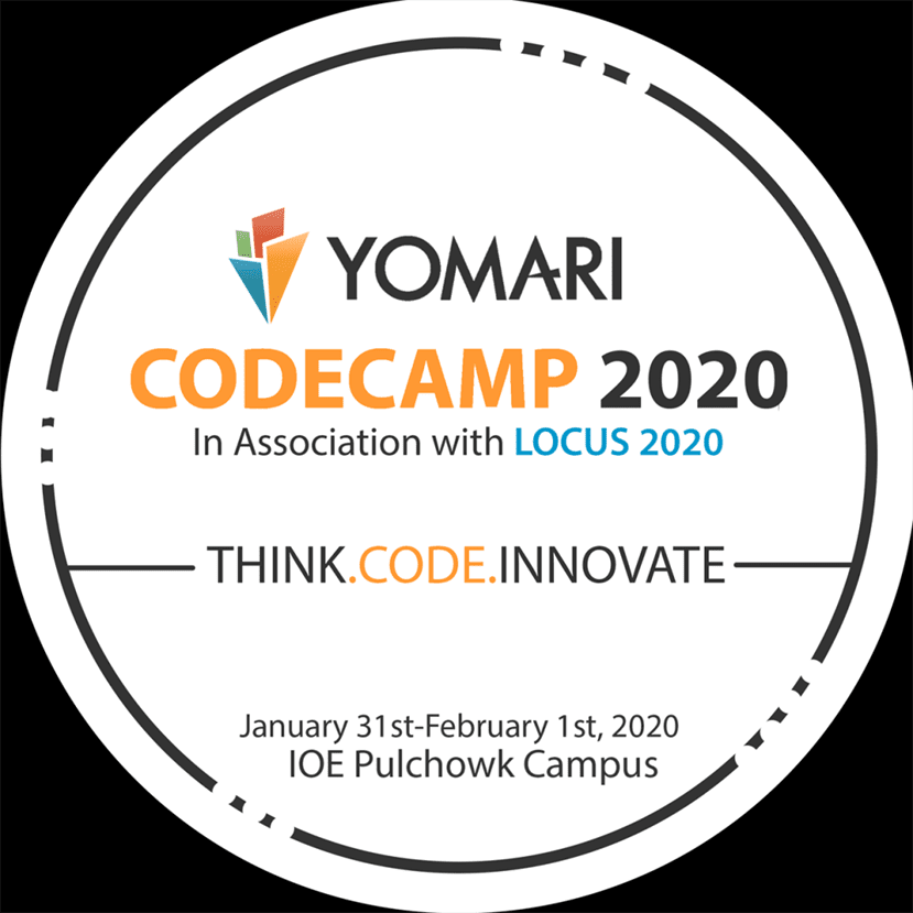 Yomari CodeCamp 2020 In Association With Locus 2020