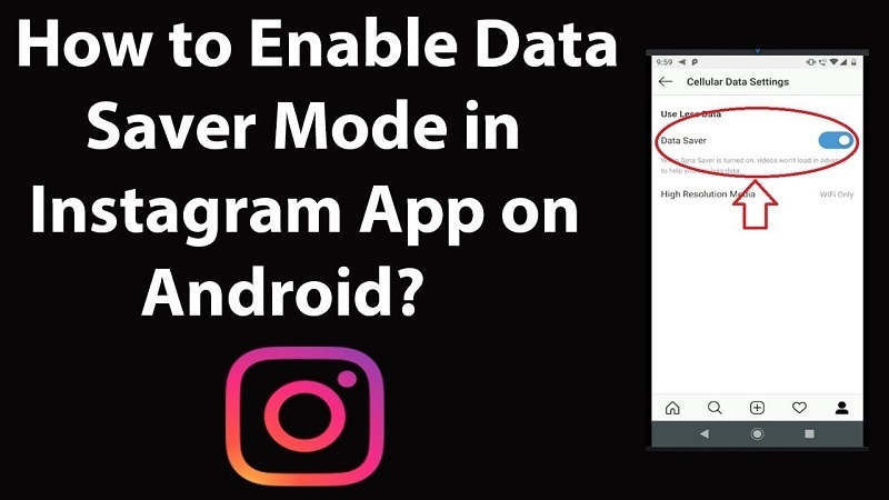 data saver on instagram