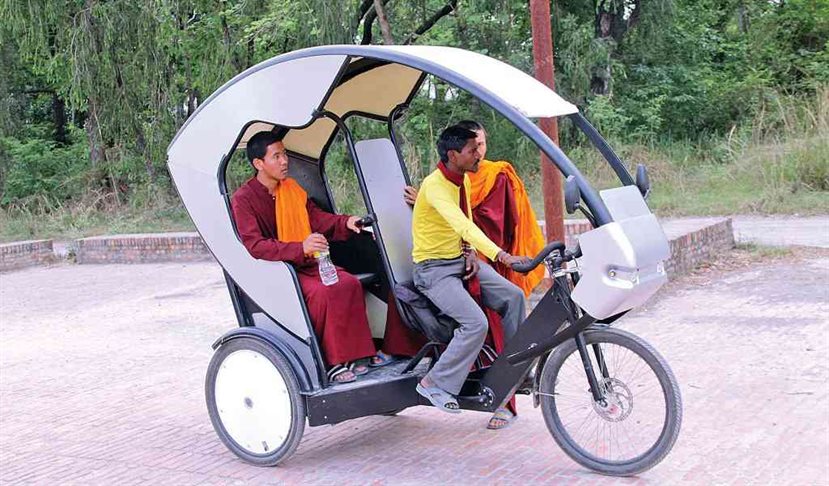 e-rickshaws of Rupandehi