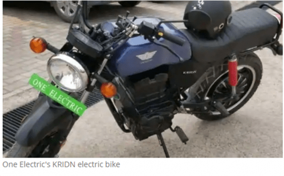 electric motorcycle KRIDN