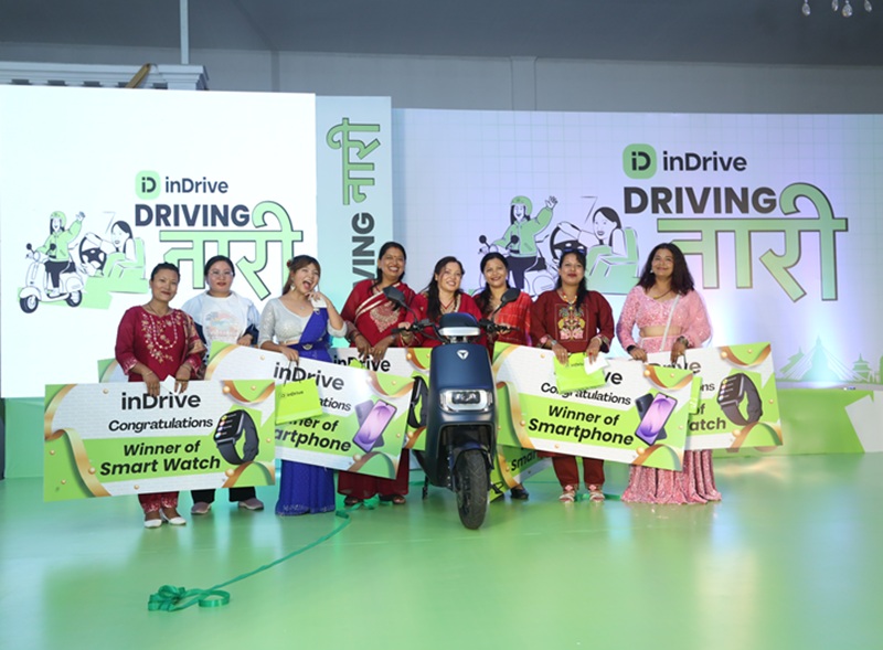 inDrive Nepal Certifies First Cohort of Women Drivers Under Driving Naari Program
